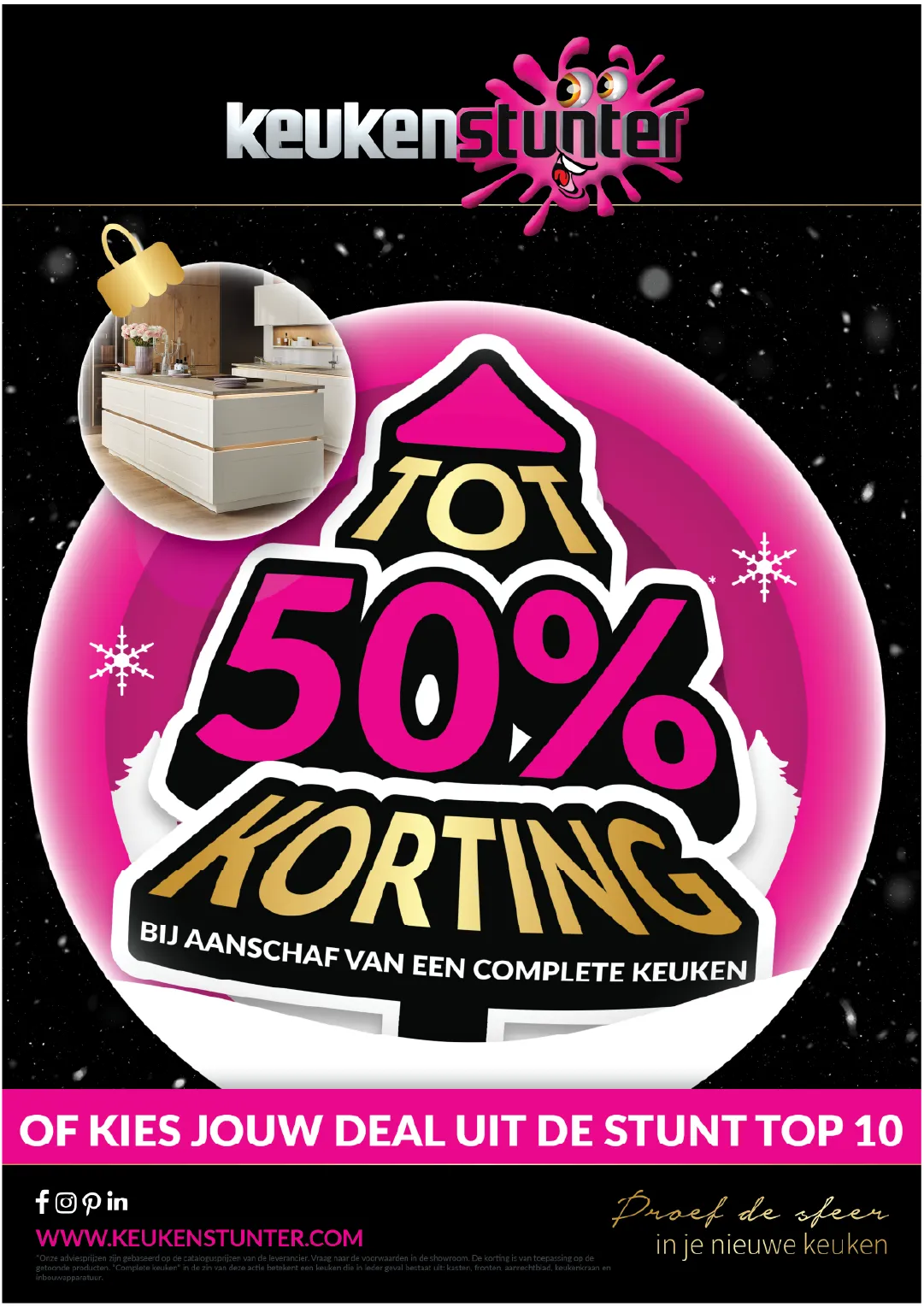 FG-Groep Keukenstunter campagne met tot 50 procent korting