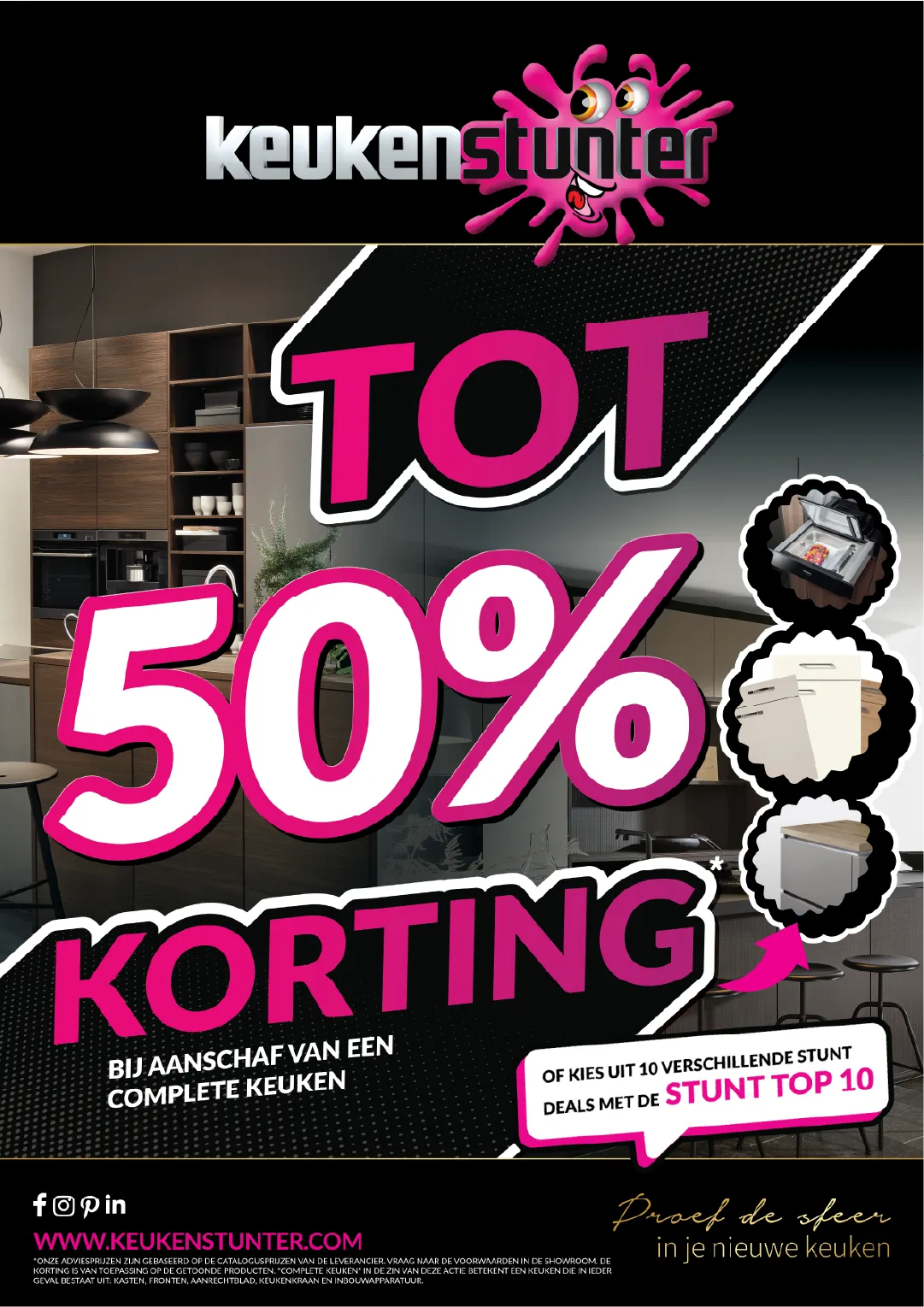 Campagneposter voor Keukenstunter