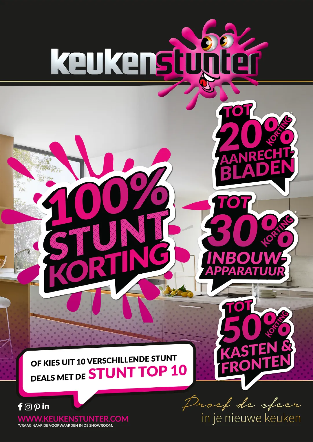 Campagneposter voor Keukenstunter