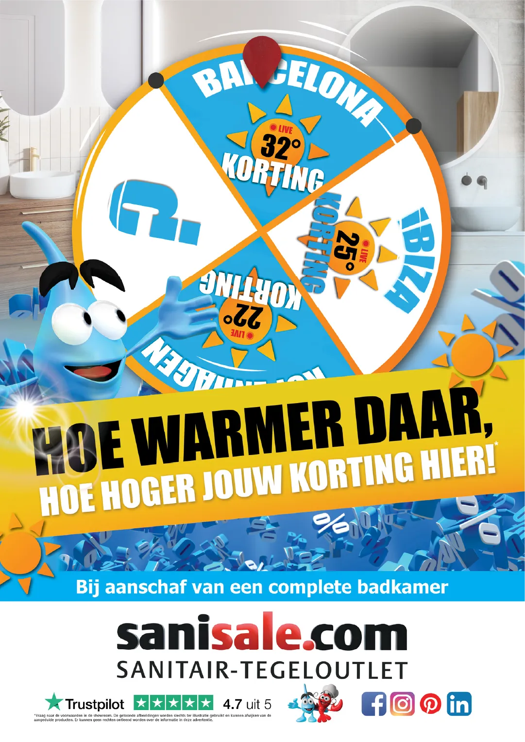 Campagneposter voor Sanisale