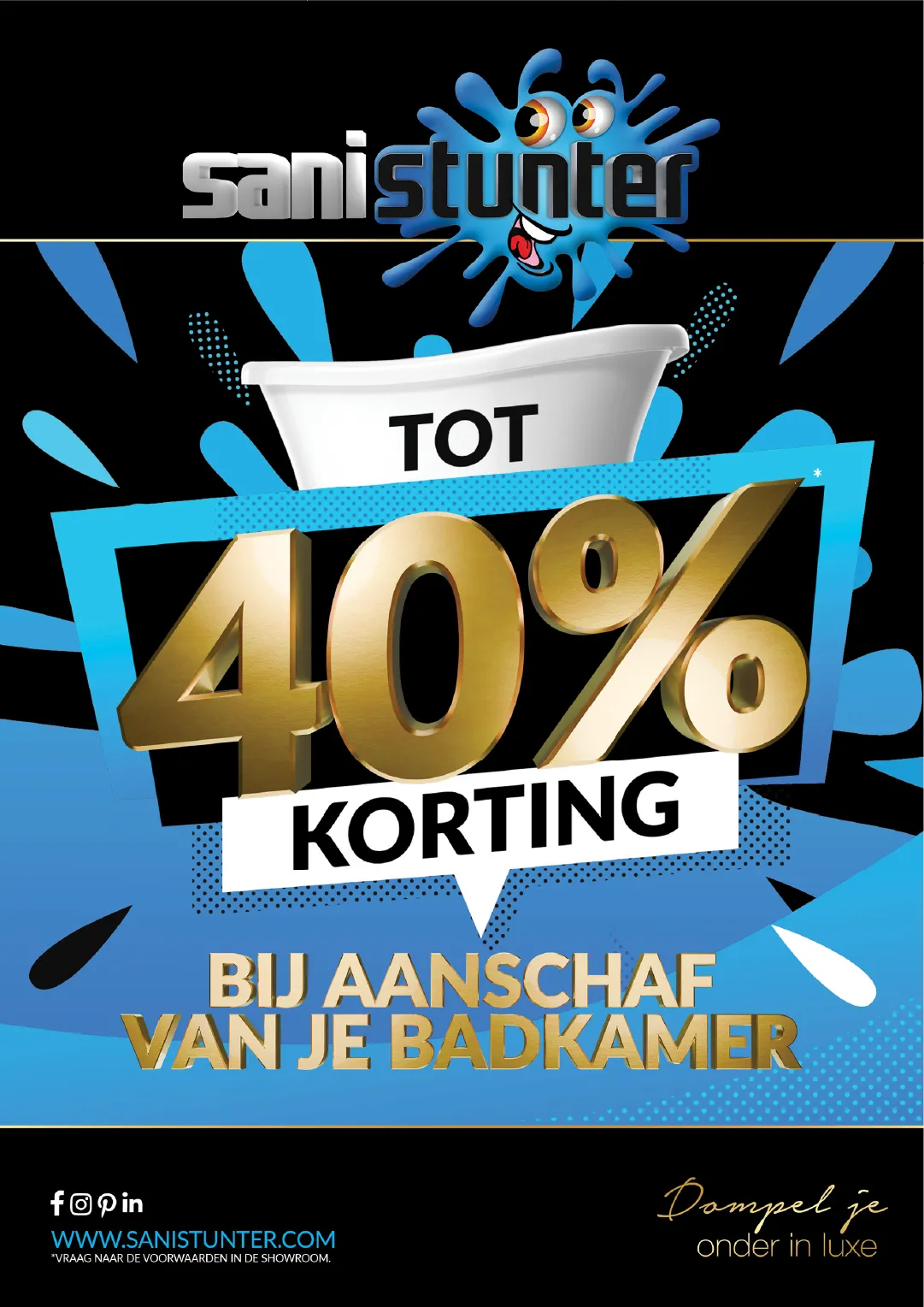 Campagneposter voor Sanistunter